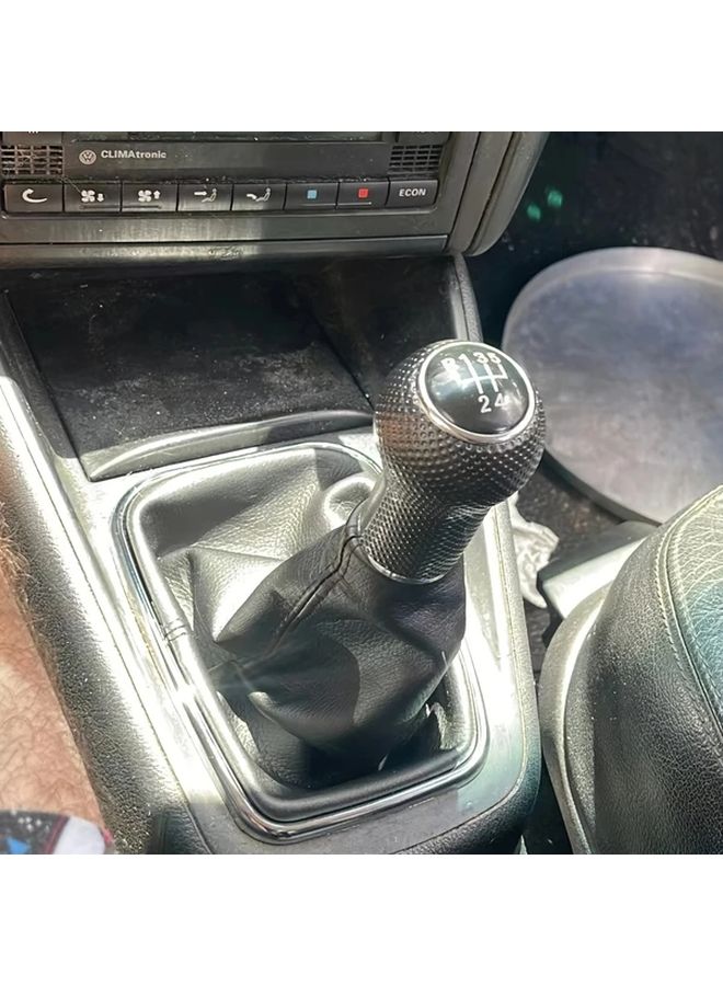 مقبض ناقل الحركة بخمس سرعات بإطار فضي لفولكس فاجن جولف 4 IV MK4 GTI R32 بورا جيتا - Image 4